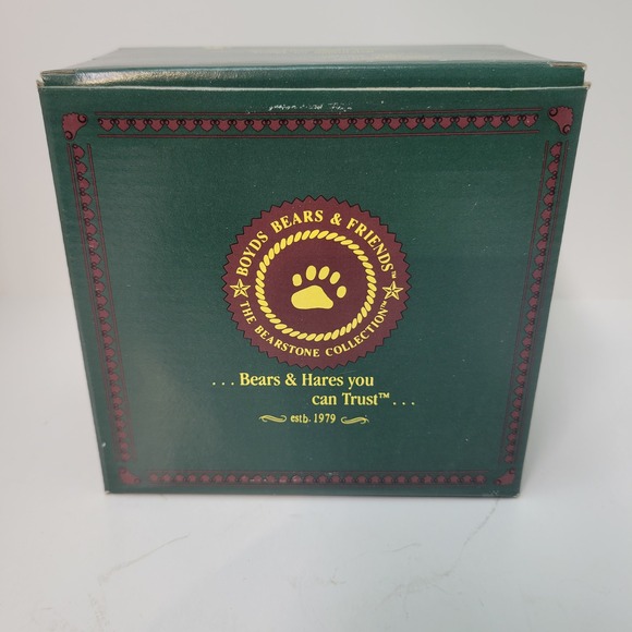 Boyds Bears & Friends Bearstone‎ Collection Micro Bear 3000-SIX Figurine - Picture 8 of 13